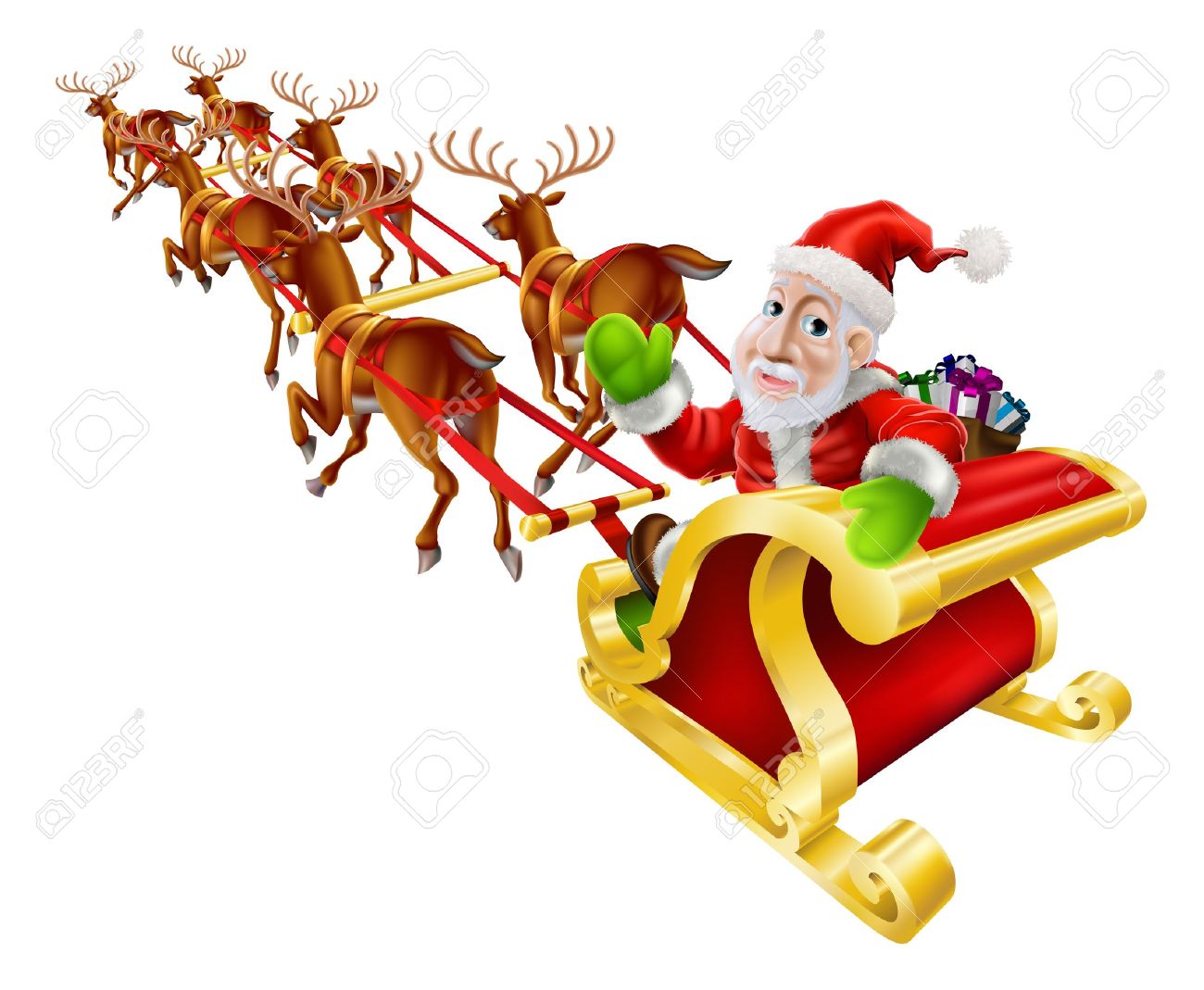 1300x1069 Clipart Army Santa