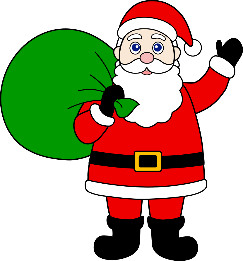 830x891 Santa Clause Clipart
