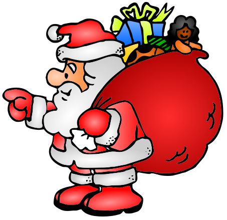 453x439 Free Santa Claus Graphics