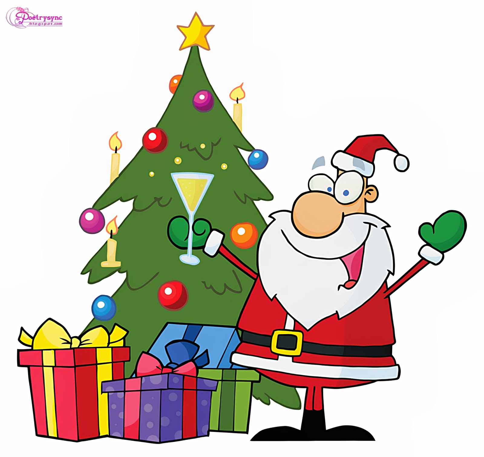 1600x1512 Santa Cartoon Clipart