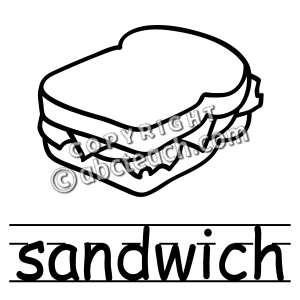 300x300 Bampw Clipart Sandwich