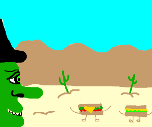 300x250 Sand Witch Eats A Sanwich