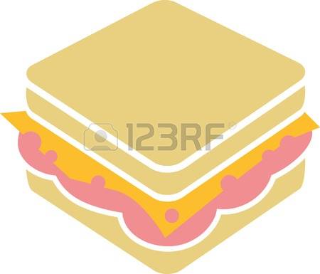 450x385 Sandwich Clipart Ham And Cheese