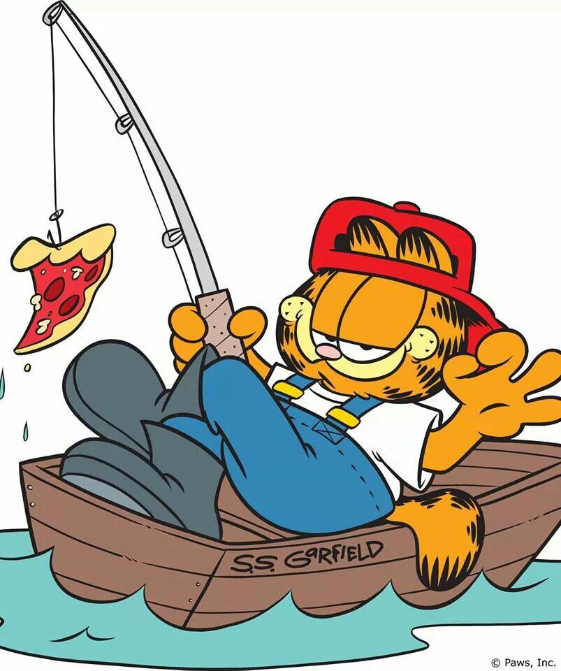 803x960 Garfield's Takin' A Day Off! You, Me Amp A Cup Of Tea!