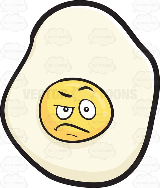 545x640 Sunny Side Up Looking Dubious And Sarcastic Emoji Cartoon Clipart