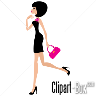 324x324 Classy Clipart Fashion Lady