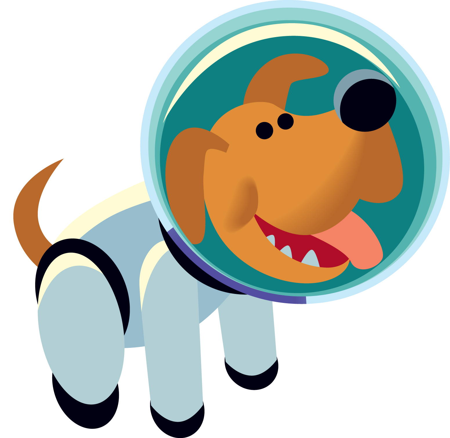 1551x1511 Dog Space Clipart