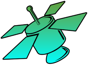 299x222 Satellite Cutout Clip Art