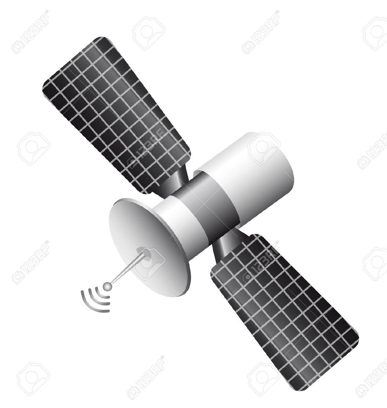 1234x1300 Satellite Drawing Clip Art