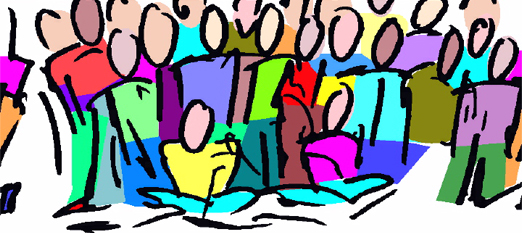 522x234 Church Meeting Clipart