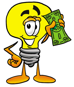 309x360 Electricity Clipart Money