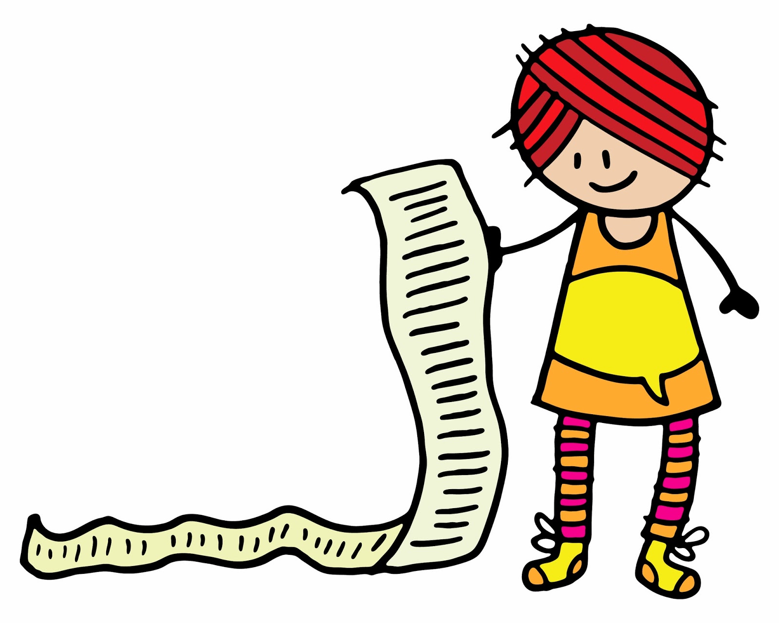 1600x1280 Making A List Clipart