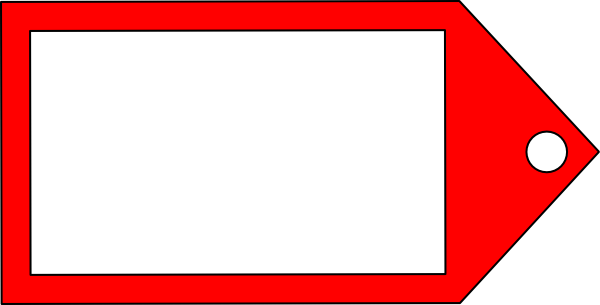 600x305 Red Clipart Price Tag