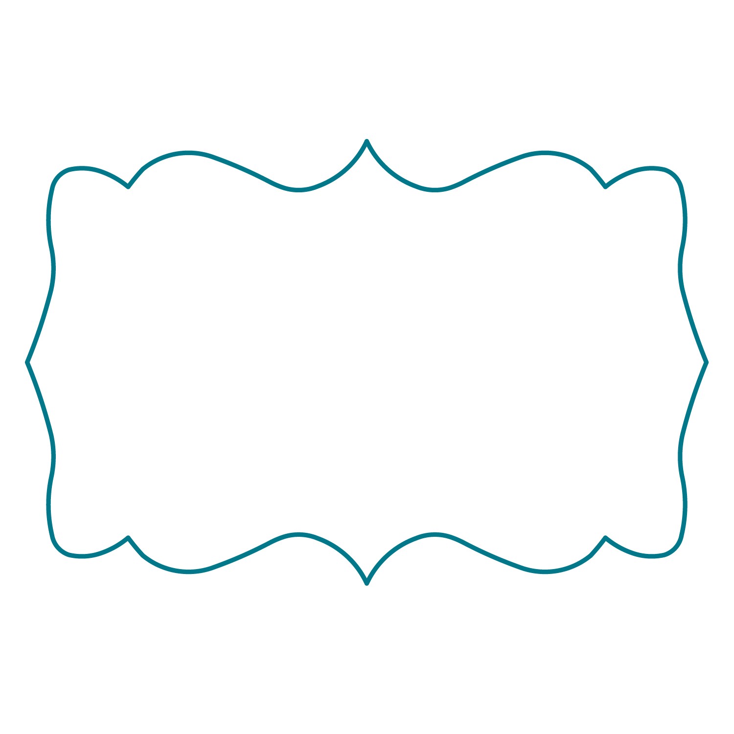 1500x1500 Shapes Clipart Outline