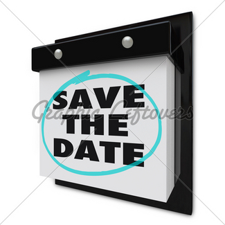 325x325 Calendar Special Day Circled For Anticipated Date Gl Stock Images