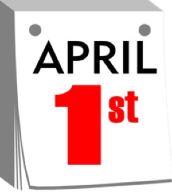600x680 Calendar Clipart April 1st