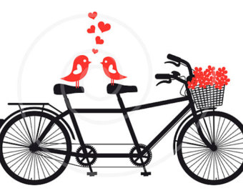 340x270 Bicycle Clipart Love Bird