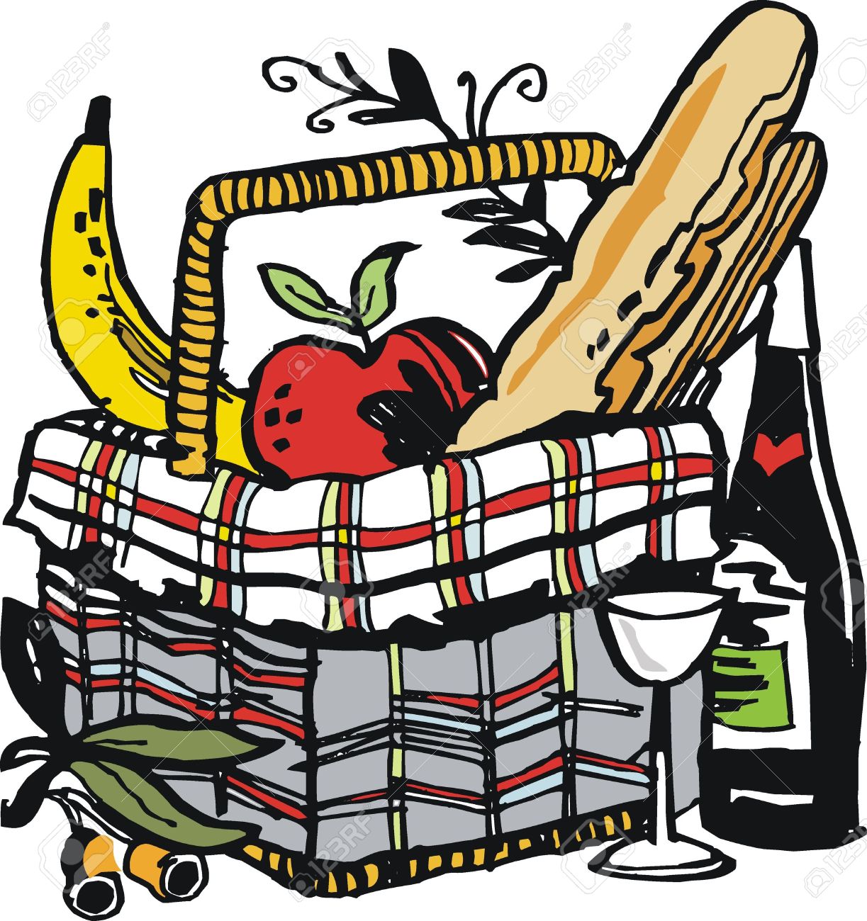 1223x1300 Picnic Basket Clipart Save The Date