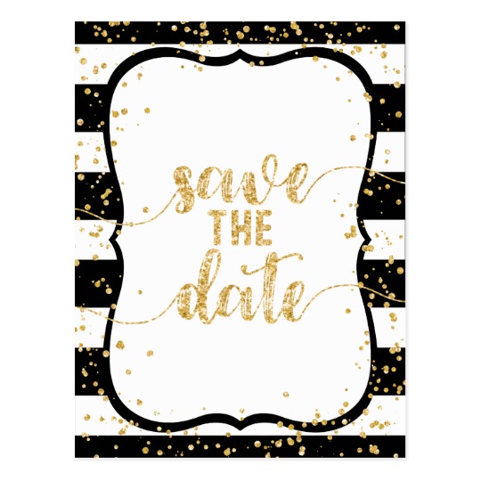 540x540 Custom Save The Date Postcards Zazzle.co.uk