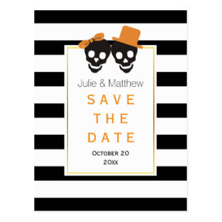 324x324 Halloween Save The Date Postcards Zazzle