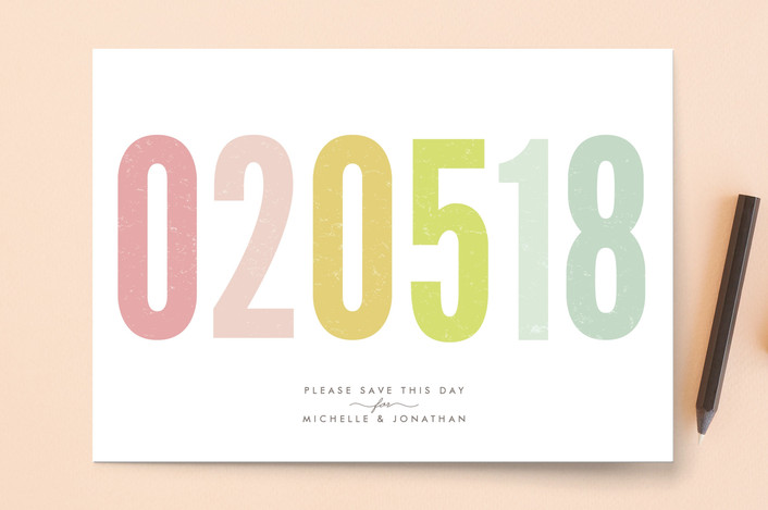 706x469 Ice Cream Parlour Pastels Save The Date Cards By Phrosne Ras Minted