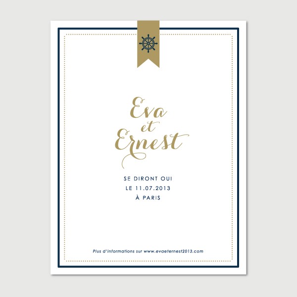 600x600 Ernest Save The Date