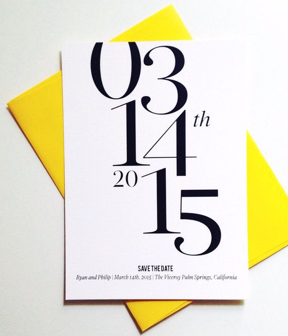 570x664 Best Modern Save The Dates Ideas Save The Date