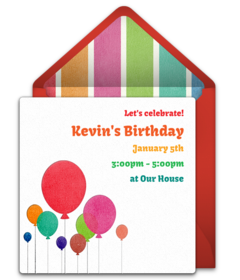240x280 Free Birthday Save The Dates Online Punchbowl