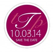 175x175 Save The Date Magnets