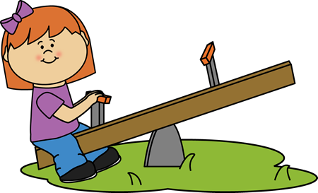 450x273 Girl On A See Saw Clip Art