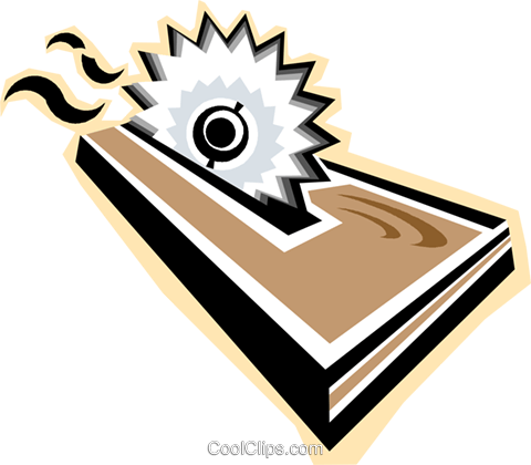 480x420 Table Saw Royalty Free Vector Clip Art Illustration Vc015821