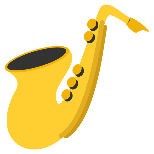 512x512 Saxophone Emoji For Facebook, Email Amp Sms Id  467 Emoji.co.uk