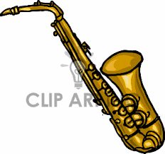 232x217 Saxophone Outline Clip Art