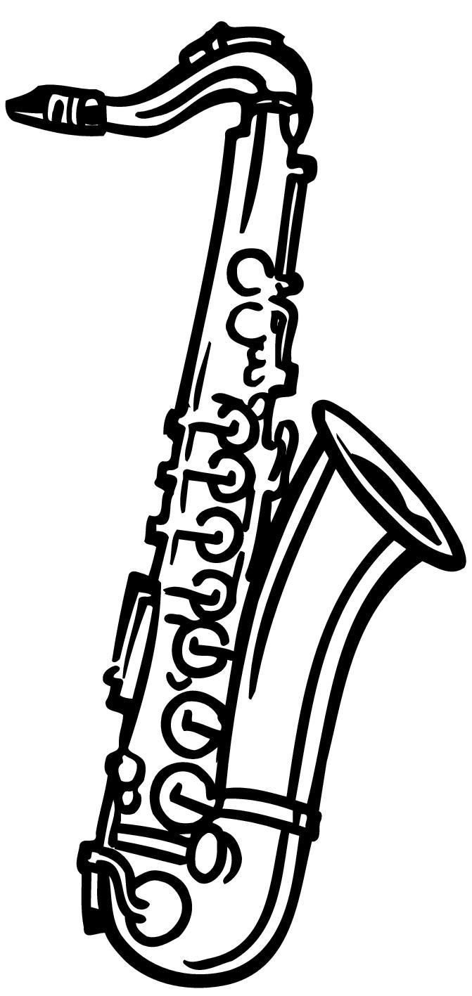 671x1417 Ghost Saxophone Cliparts