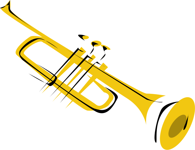 800x617 Saxophone Clipart Trumpet