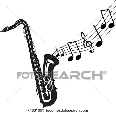 450x437 Clipart Of Saxophone K4631001