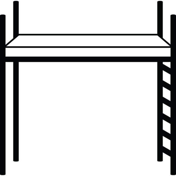 600x600 Scaffolding Ladder Construction Art For Custom Products