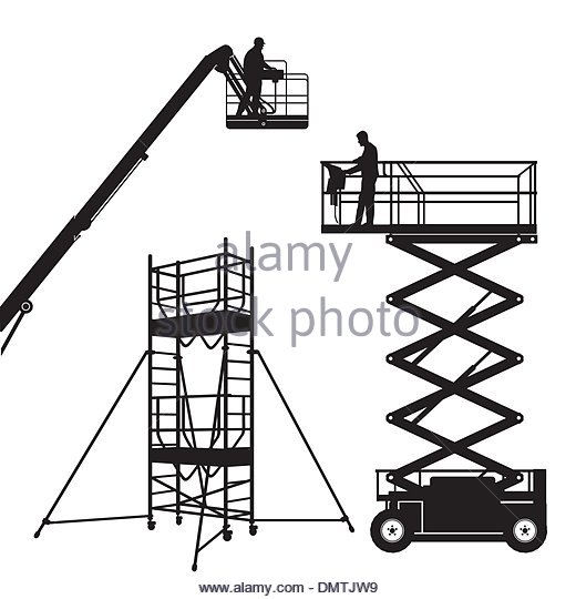 520x540 Scaffolding Stock Vector Images