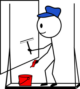 270x300 Worker Cartoon Clipart Image