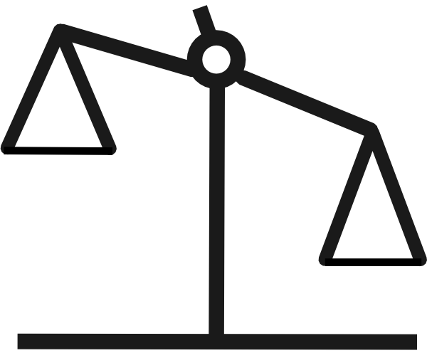 600x496 Scale Right Clip Art