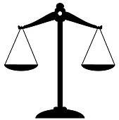 169x170 Unbalanced Scale Clip Art