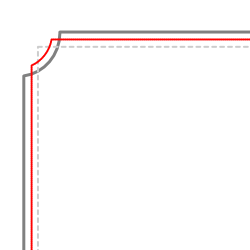 250x250 Free Borders And Clip Art Downloadable Free Scalloped Corner Borders