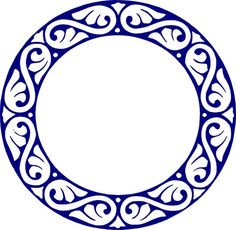 236x230 Pink Scallop Circle Frame Clip Art