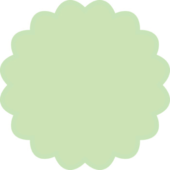 350x350 Scalloped Colored Round Frames Clip Art By Mzat Tpt