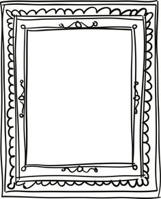 236x291 Free Clip Art Amp Brushes Digital Frames With Scalloped Borders