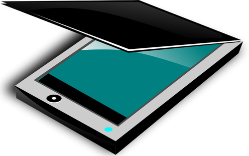 500x313 Color Flatbed Scanner Vector Clip Art Public Domain Vectors