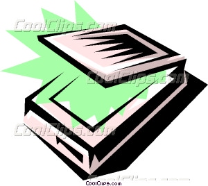 300x268 Computer Scanner Vector Clip Art