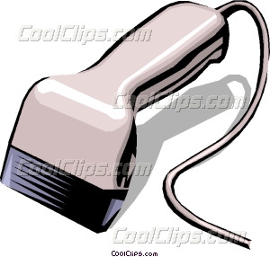 300x286 Hand Scanner Vector Clip Art