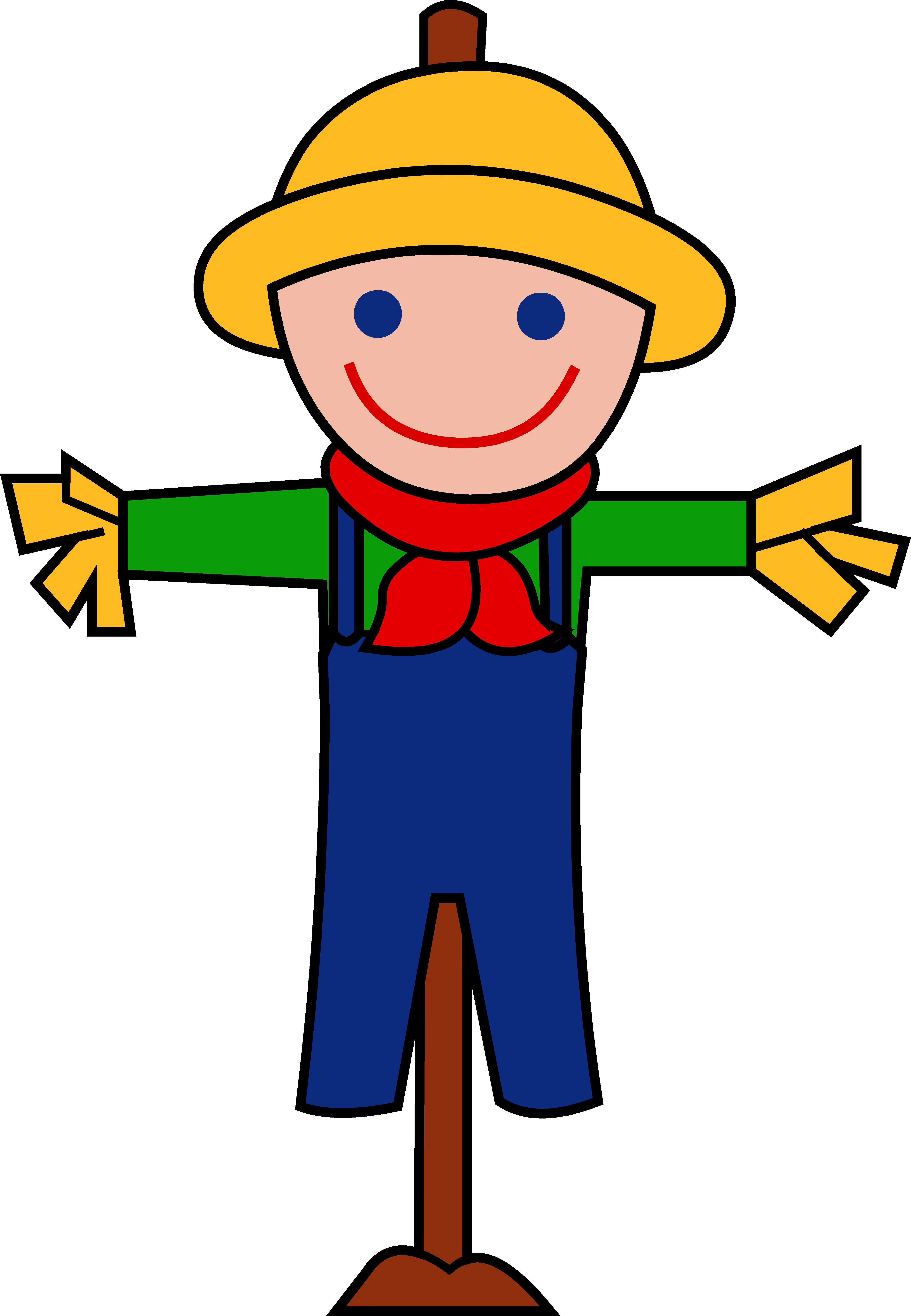 4674x6750 Cute Happy Autumn Scarecrow