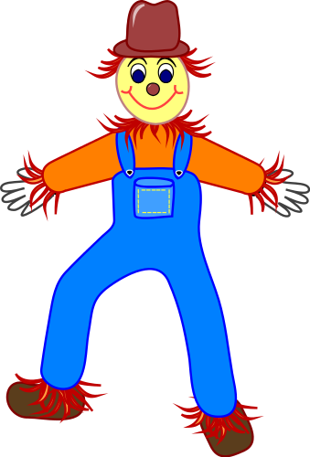 339x500 Scarecrow Clip Art Download